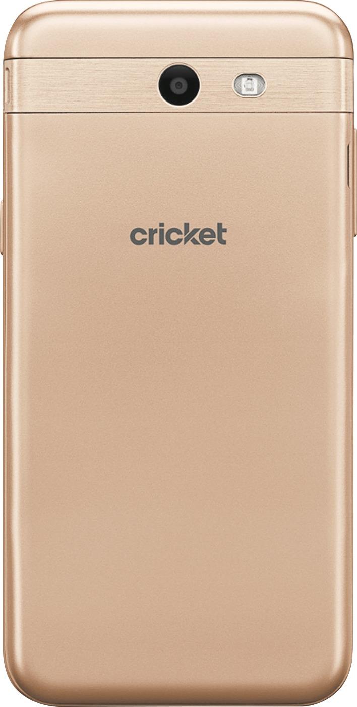 Back. Cricket Wireless - Samsung Galaxy Sol 2 4G with 16GB Memory Prepaid Cell Phone - Gold.