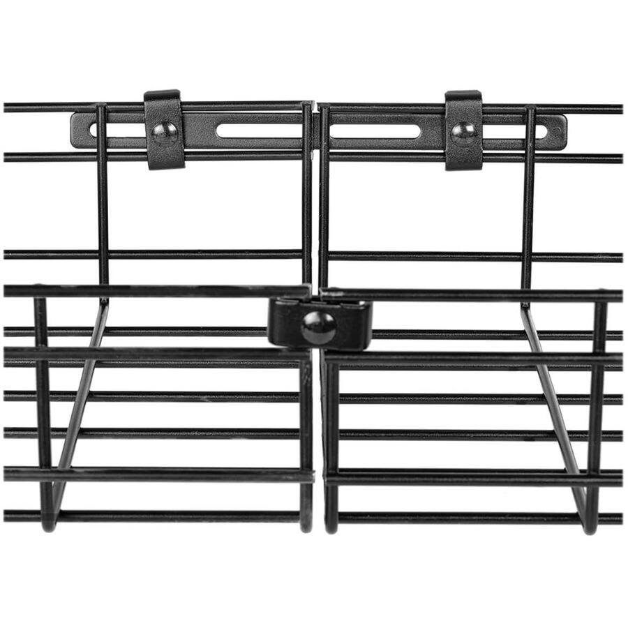 Alt View 3. Tripp Lite - Eaton Tripp Lite Series Strengthening Bar Kit for Wire Mesh Cable Trays - Cable Management Bar - Black Powder Coat - Black Powder Coat.