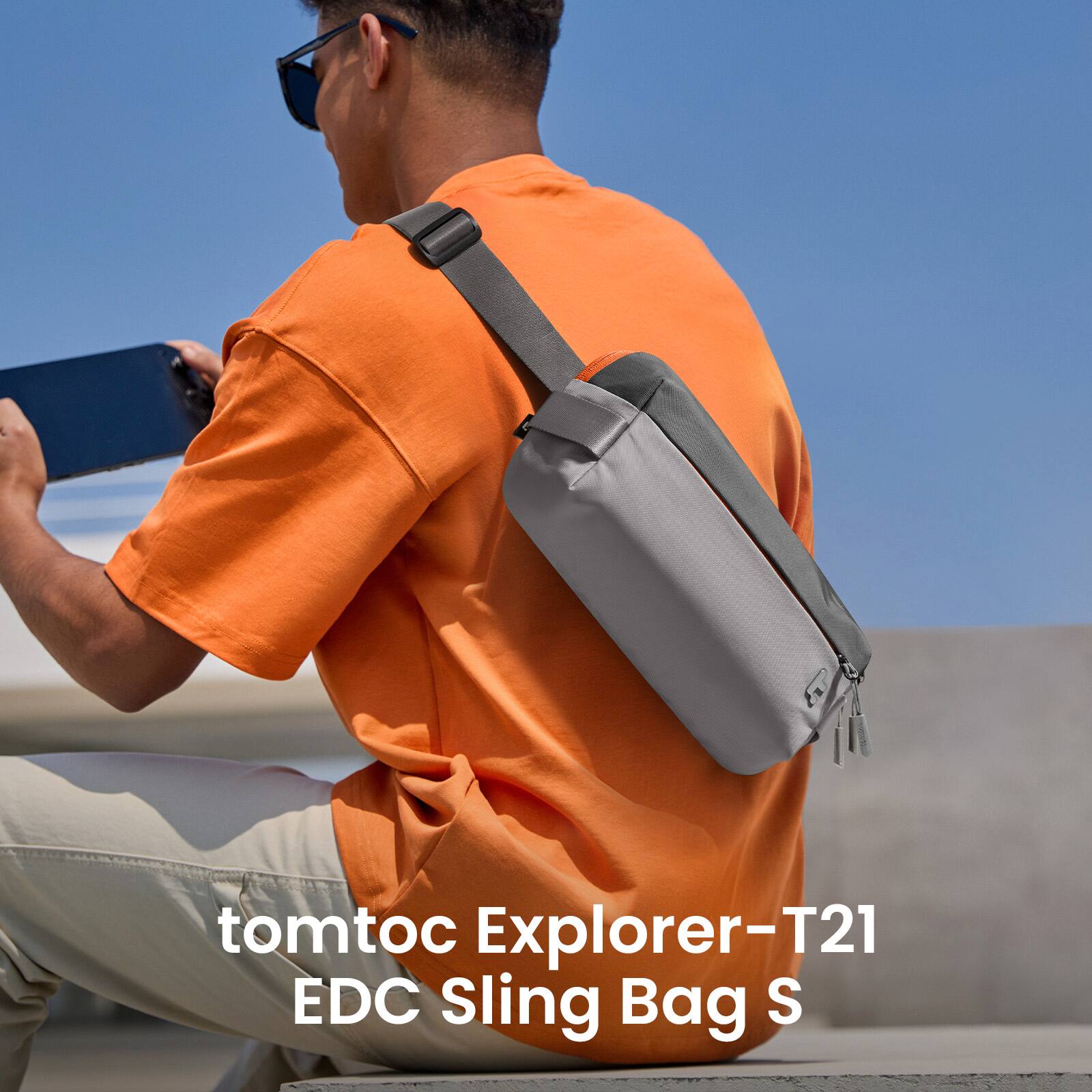 tomtoc Explorer-T21 EDC Sling Bag S