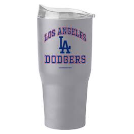Logo Brands - Los Angeles Dodgers 30oz. Stone Powder Coat Tumbler - Multicolor