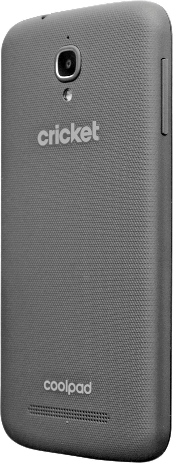 Alt View 11. Canvas with 16GB Memory Cell Phone - Black.