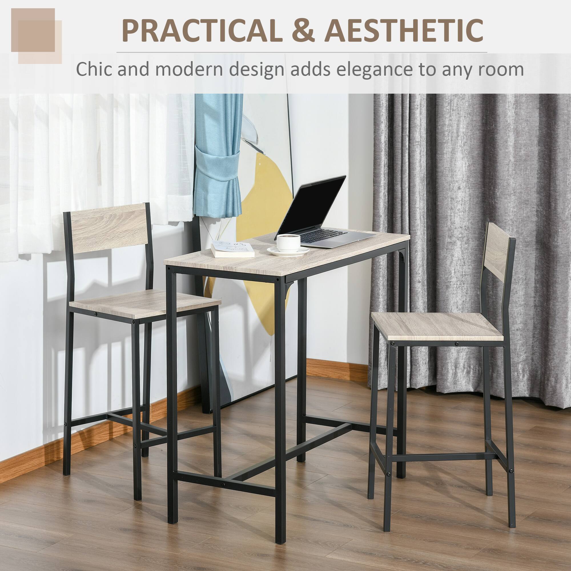 PRACTICAL & AESTHETIC
Chic and modern design adds elegance to any room