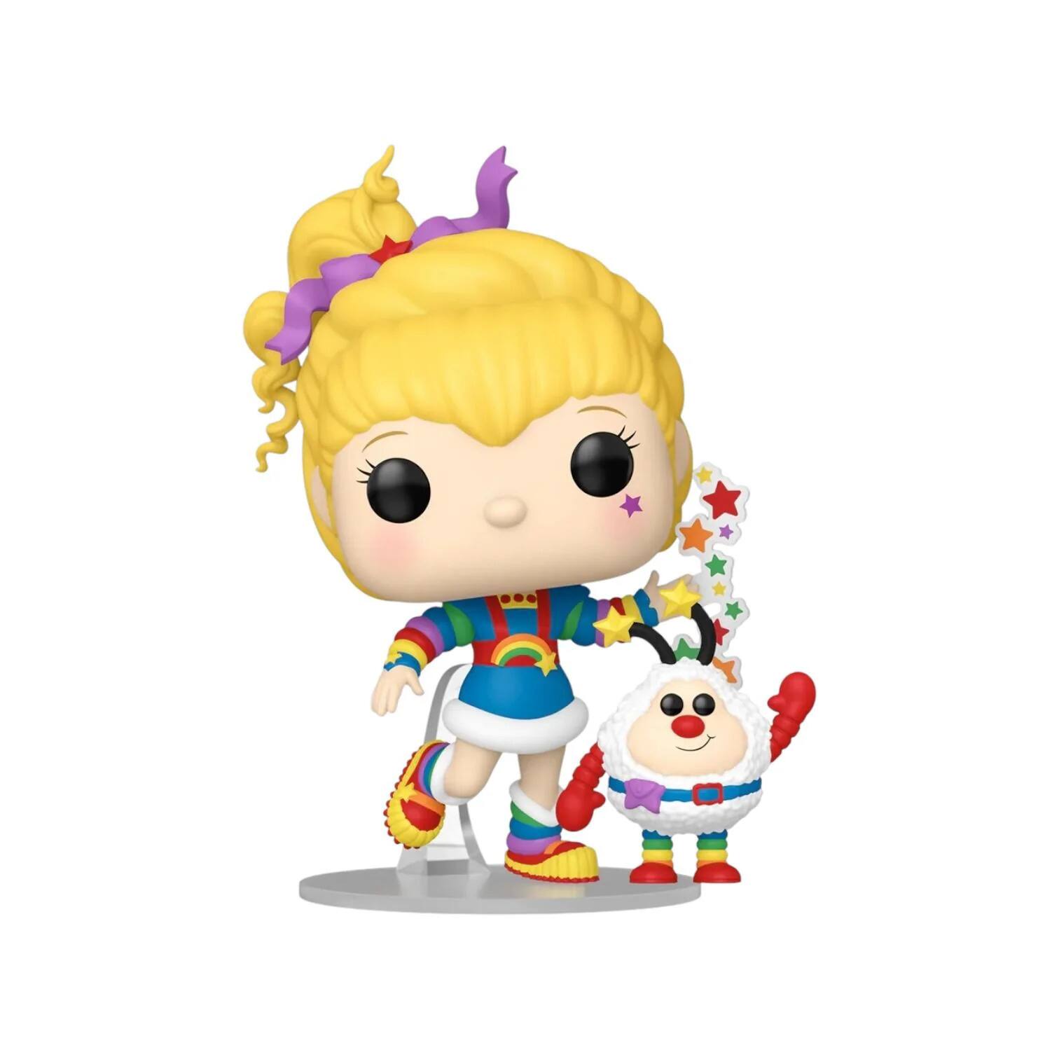Angle. Funko - FUNKO POP & Buddy: Rainbow Brite - Rainbow Brite & Sprite   - Collectibles - Multicolor.