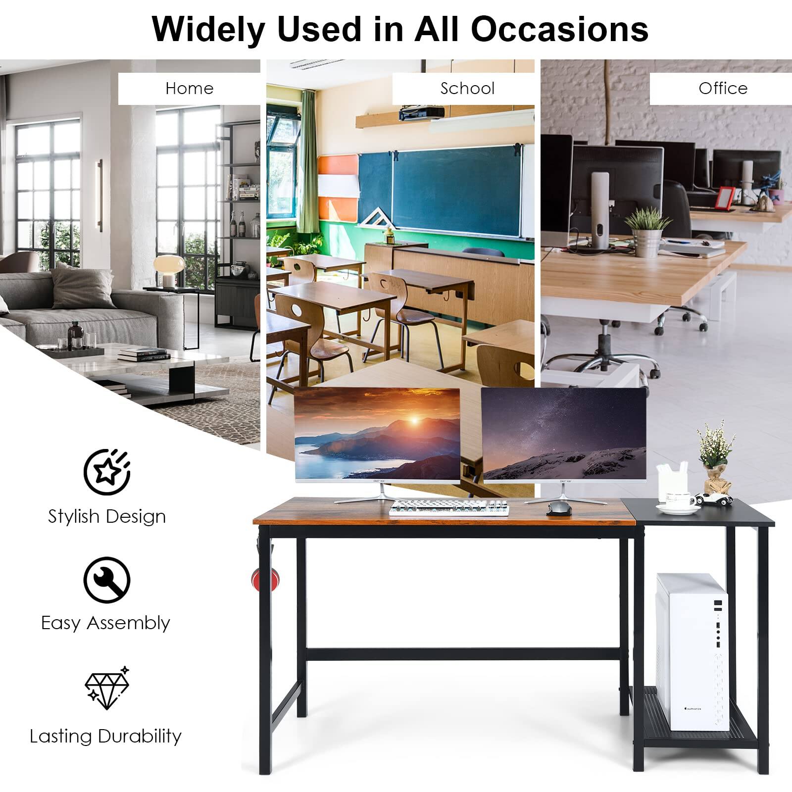 Widely Used in All Occasions

Home
School
Office
Stylish Design
Easy Assembly
Lasting Durability