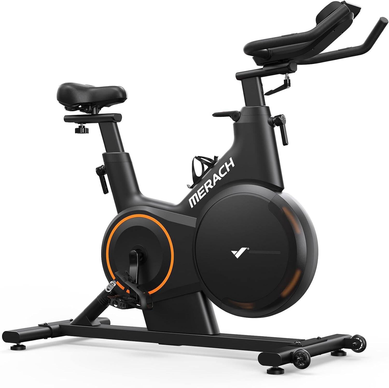 MERACH S28 Smart Magnetic Stationary Exercise Bike for Home Weight