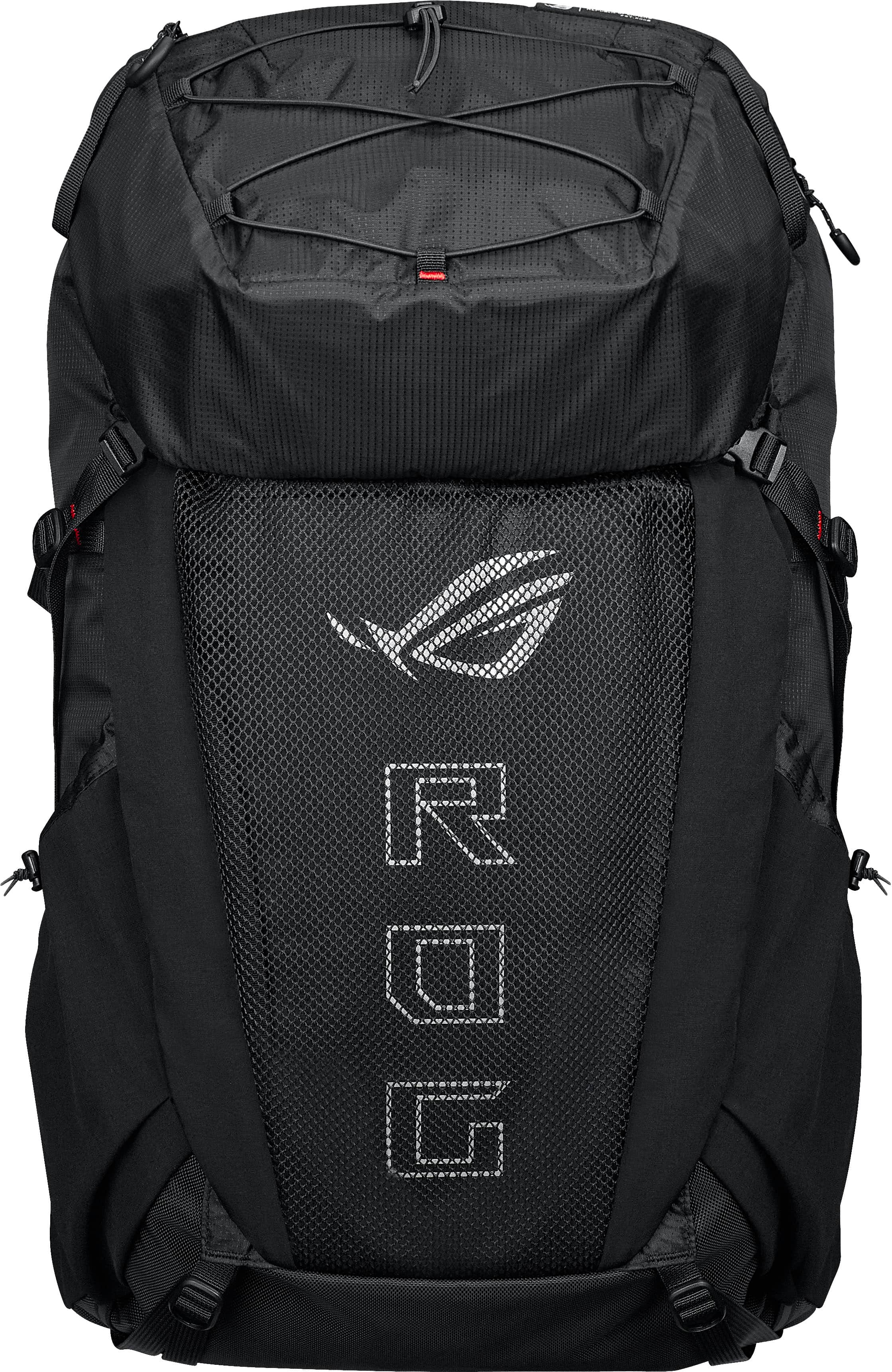 "ASUS - ROG Archer ErgoAir 40L Lightweight Modular Gaming Backpack with 18"" Laptop Compartment and Waterproof Rain Cover - Black" price history on PriceWatchPro