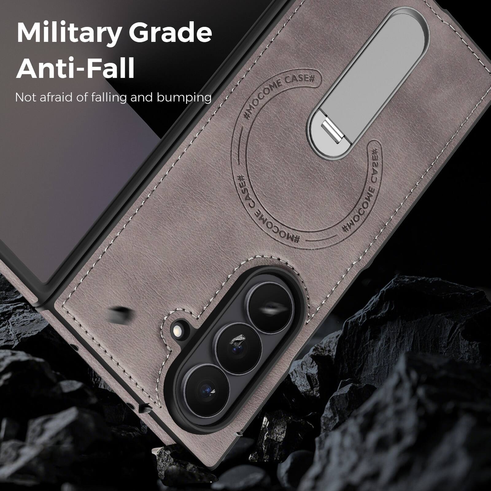 Military Grade Anti-Fall  
Not afraid of falling and bumping  

#MOCOME CASE#  
#MOCOME CASE#  
#MOCOME CASE#
