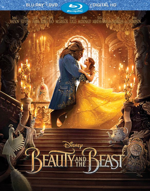 Image result for beauty and the beast on blu ray 2017