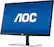 Left. AOC - 21.5" IPS LED FHD Monitor - Black & silver.