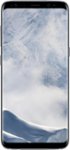 Front Zoom. Samsung - Galaxy S8 64GB - Arctic Silver (AT&T).