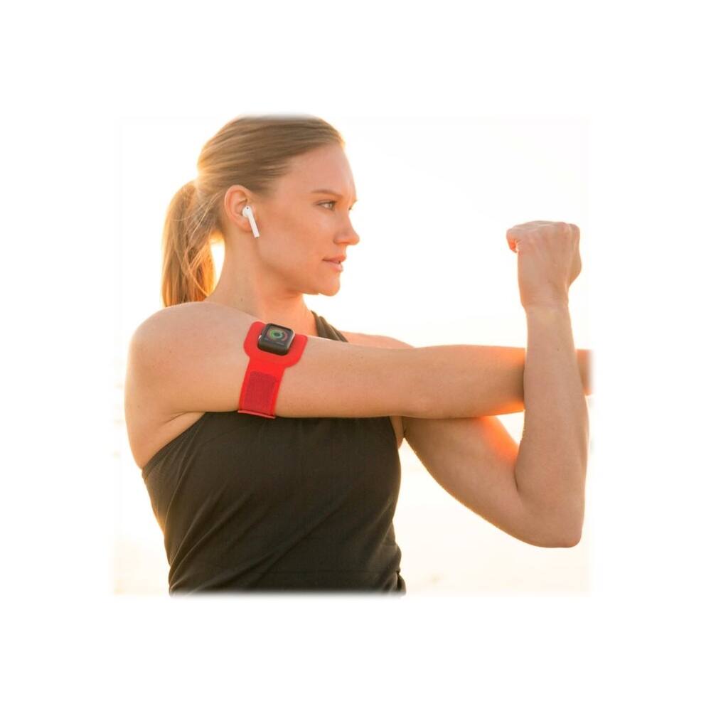 Best Buy: Twelve South ActionSleeve Arm Pack for Apple Watch™ 38mm Red ...