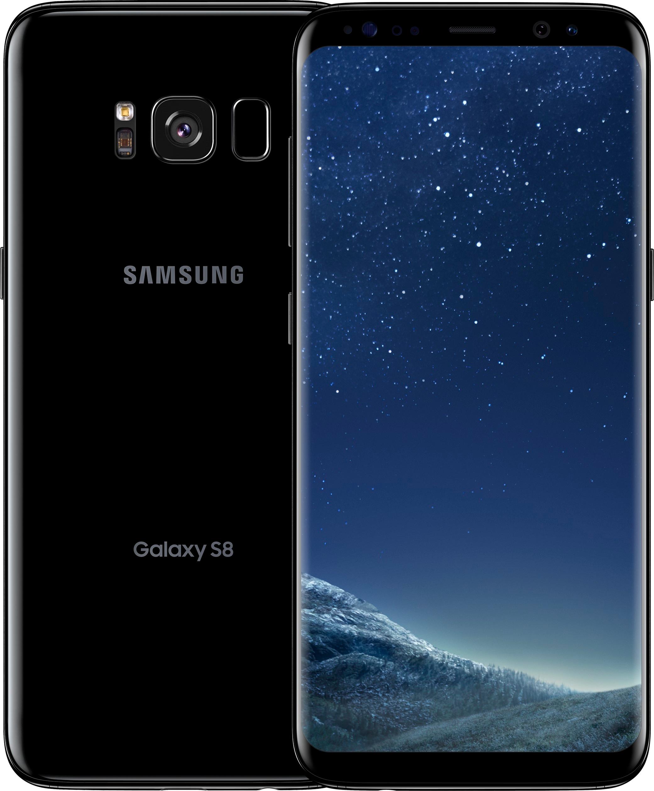 Best Buy: Samsung Galaxy S8 64GB Midnight Black (AT&T) 6036B