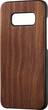 Platinum - Case for Samsung Galaxy S8 - Walnut wood - Larger Front