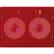 Alt View 12. Aluratek - Slim USB Laptop Cooling Pad - Red.