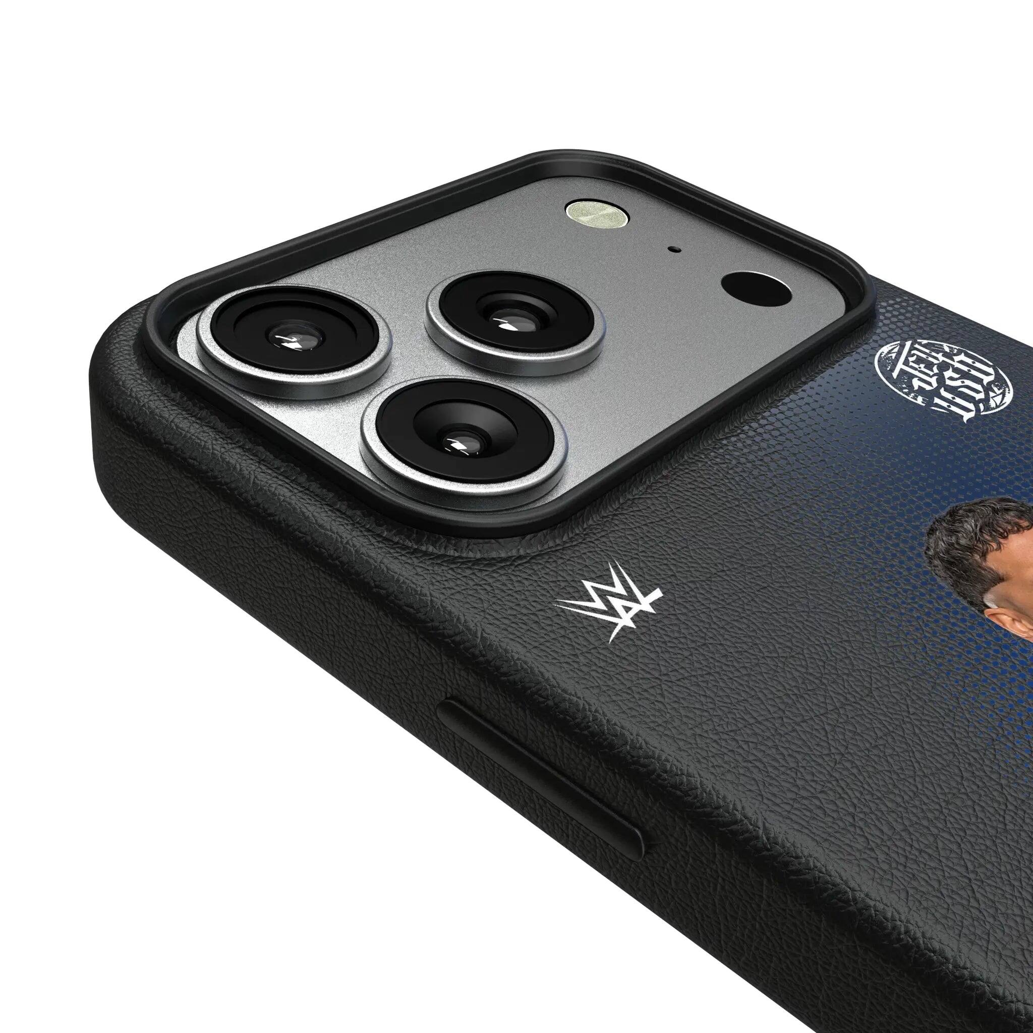 Left. Keyscaper - WWE Superstar MagSafe Compatible Phone Case - Apple iPhone 17 Pro - Jey Uso.