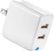 Alt View Zoom 12. Insignia™ - 2-Port USB Wall Charger - White.