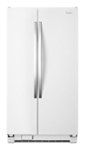 Front. Whirlpool - 21.7 Cu. Ft. Side-by-Side Refrigerator - White Ice.