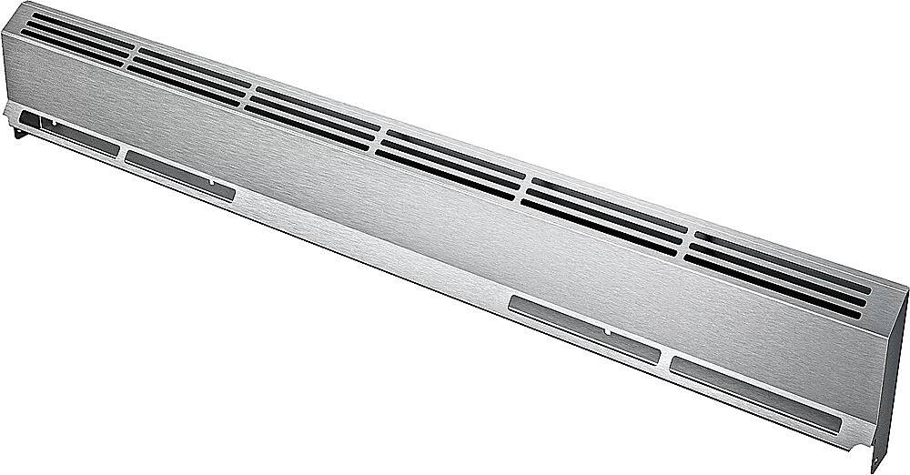 Angle. Bosch - 4" Low Back for Bosch HGI8054UC and HDI8054U Slide-In Ranges - Silver.