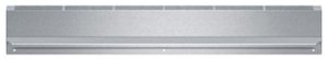 4" Low Back for Bosch HGI8054UC and HDI8054U Slide-In Ranges - Silver - Front_Zoom