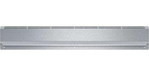 4" Low Back for Bosch HGI8054UC and HDI8054U Slide-In Ranges - Silver - Front_Zoom
