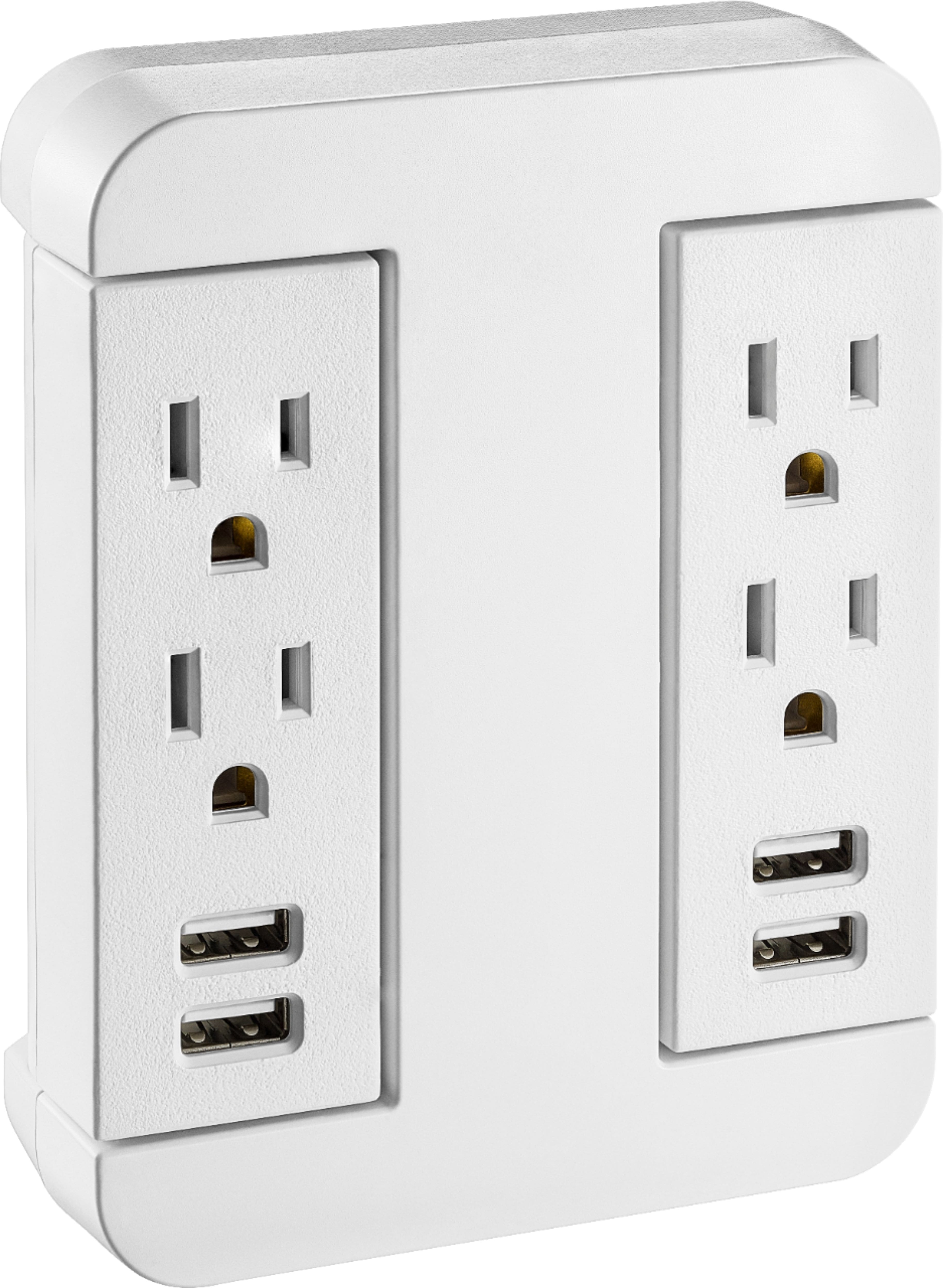 Front. Insignia™ - Wall Charger - White.