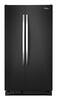 Whirlpool - 21.7 Cu. Ft. Side-by-Side Refrigerator - Black Ice-Front_Standard