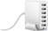 Alt View 11. Insignia™ - 6-Port USB Wall Charger - White.