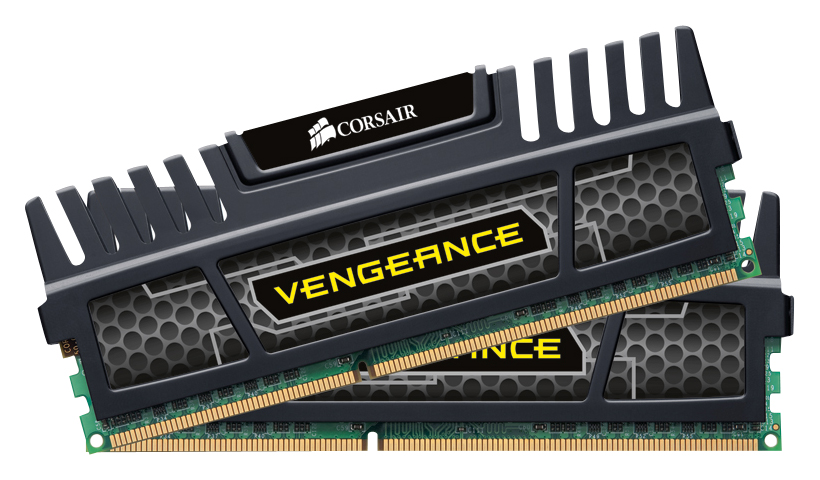 CORSAIR - Vengeance 16 GB (2PK x 8GB) 1.6 GHz DDR3 DIMM Desktop Memory Kit - Multi