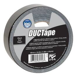 IPG - JobSite 1.88 in. W X 60 yd L Black Duct Tape