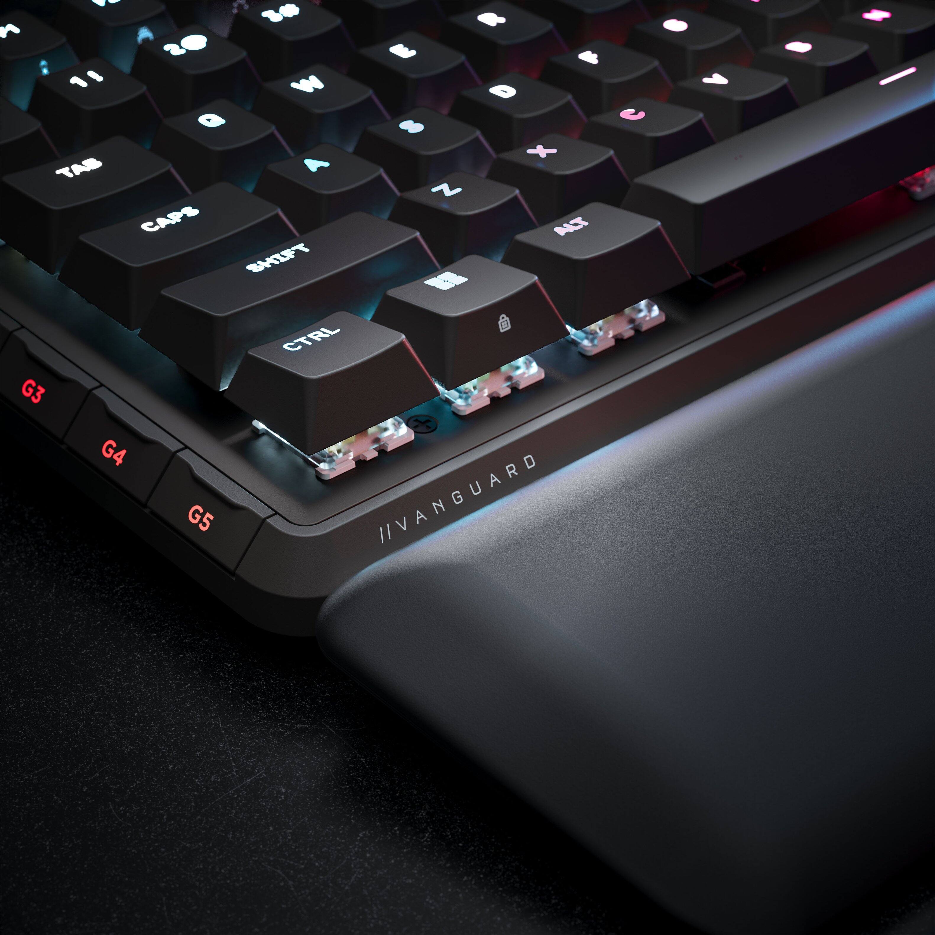 - 1 R
- n a eS
- 1 I W 1 D Q S e A
- TAB Z CAPS AC SHIFT B
- a CTRL G3 + G4 G5
- IIVANGUARD