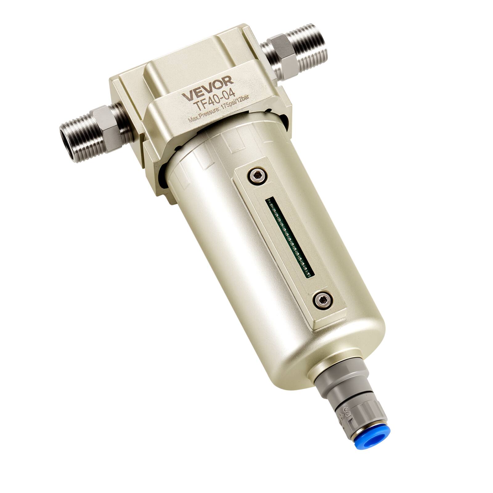 VEVOR TF40-04  
Max. Pressure: 175psi/12bar  
1 Mx.F