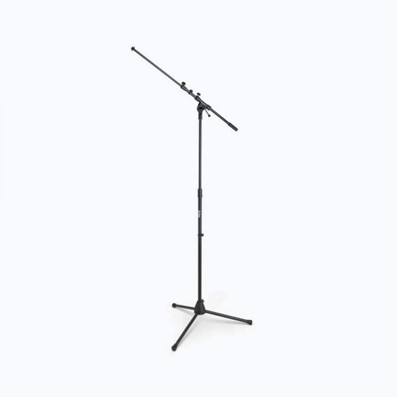 On Stage Stands - On-Stage MS7701TB Telescoping Euro Boom Mic Stand (Setup for Vocal and Instrument Microphones, Adjustable Height, Angle