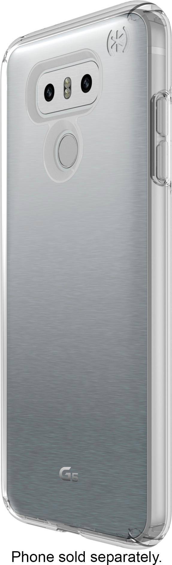 Front. Speck - Presidio CLEAR Case for LG G6 - Clear.