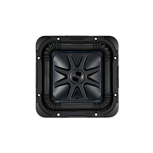 Front. KICKER - Solo-Baric L7S 8" Dual-Voice-Coil 8-Ohm Subwoofer - Black.