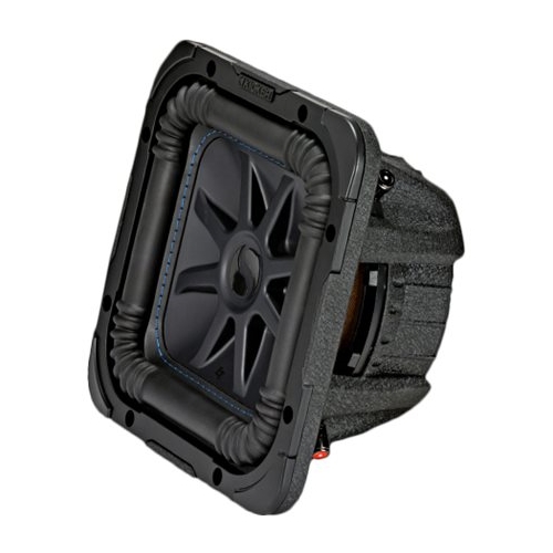 Alt View 11. KICKER - Solo-Baric L7S 8" Dual-Voice-Coil 8-Ohm Subwoofer - Black.