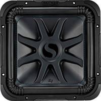KICKER - Solo-Baric L7S 12" Dual-Voice-Coil 4-Ohm Subwoofer - Black - Front_Zoom