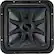 Front. KICKER - Solo-Baric L7S 12" Dual-Voice-Coil 4-Ohm Subwoofer - Black.