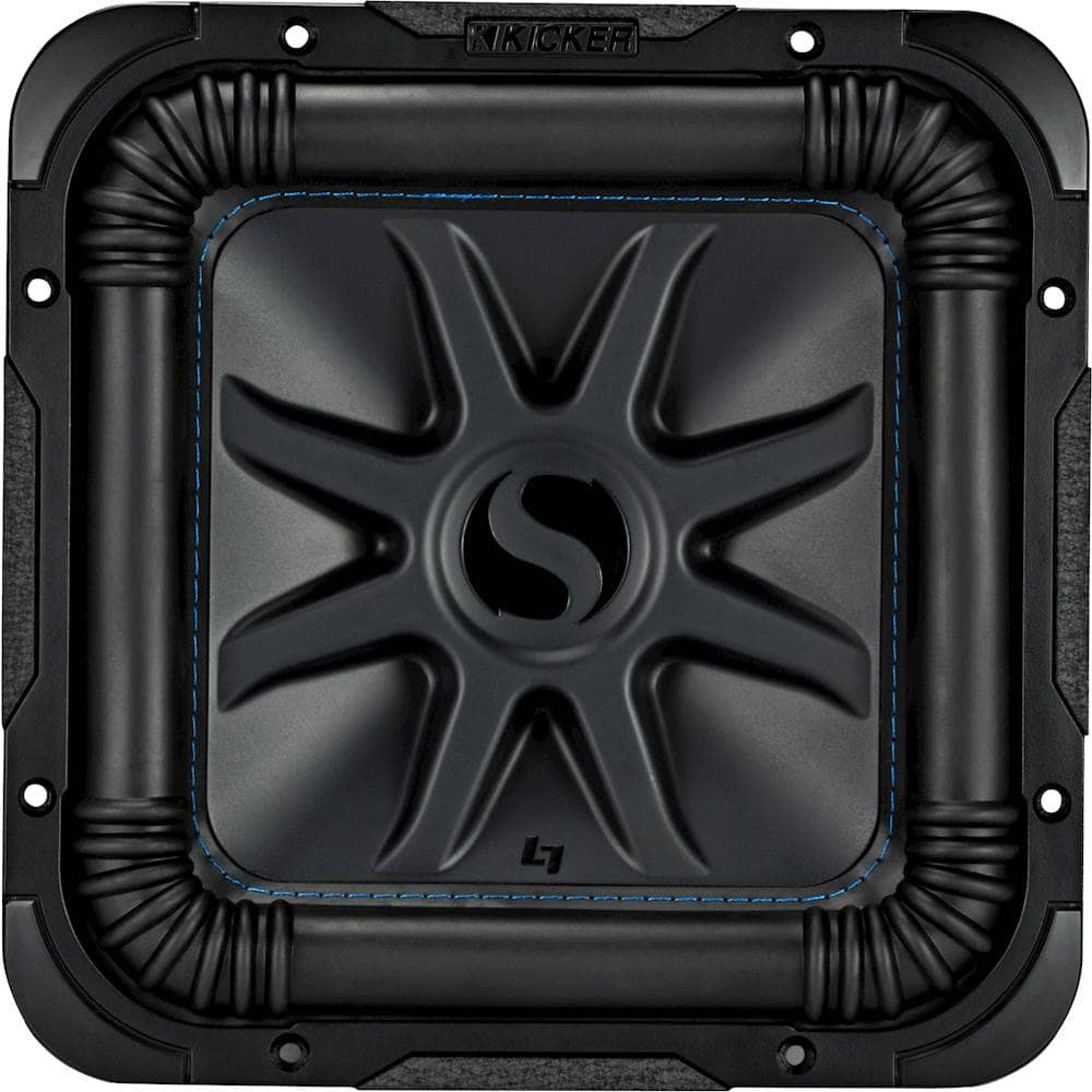 Kicker 44L7S102 10" L7S 600-Watt Dual 2-Ohm Voice Coil Subwoofer