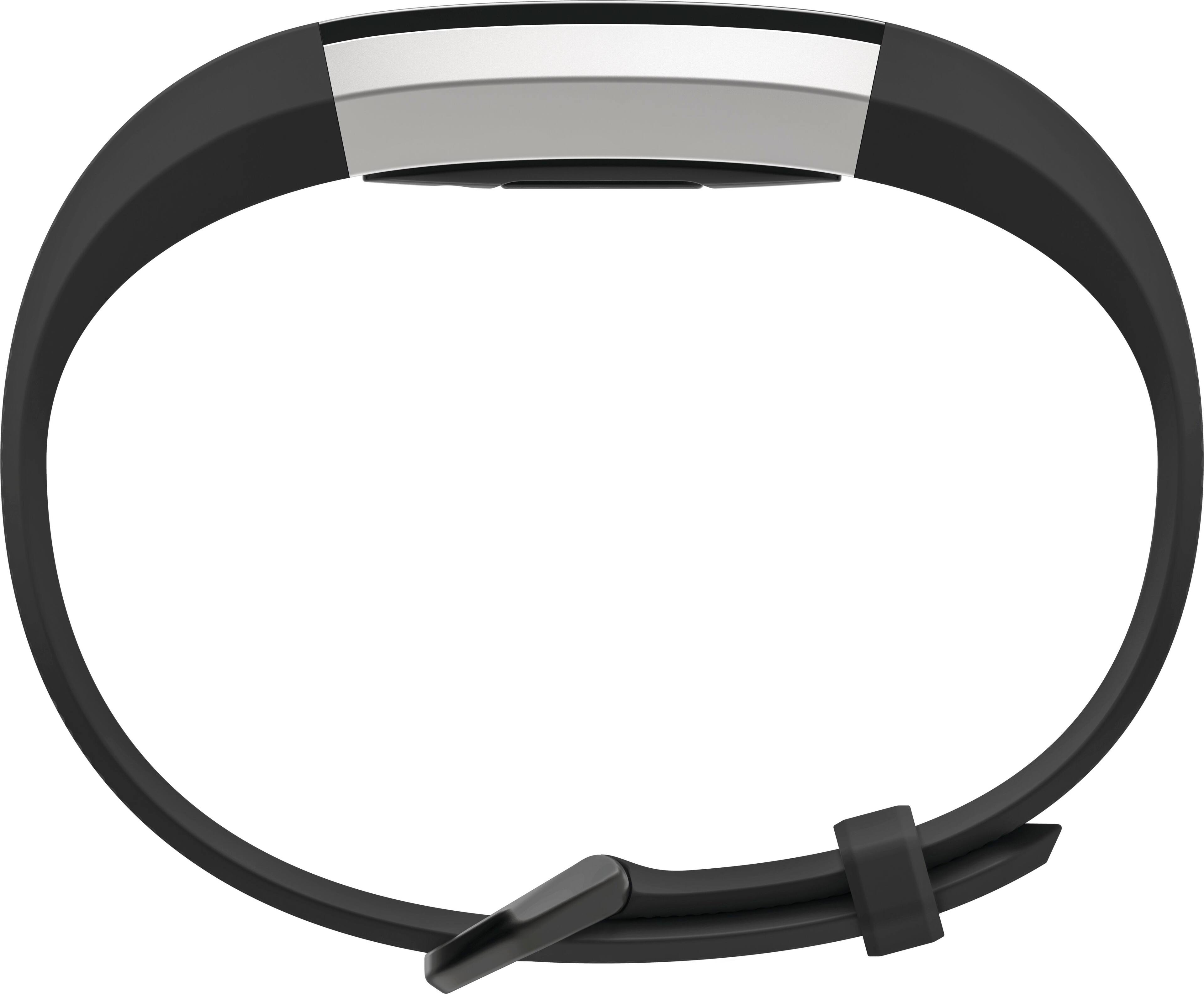 Back. Fitbit - Alta HR Activity Tracker + Heart Rate (Large) - Black.
