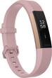 Fitbit - Alta HR Activity Tracker + Heart Rate (Small) - Soft Pink/Rose Gold - Larger Front