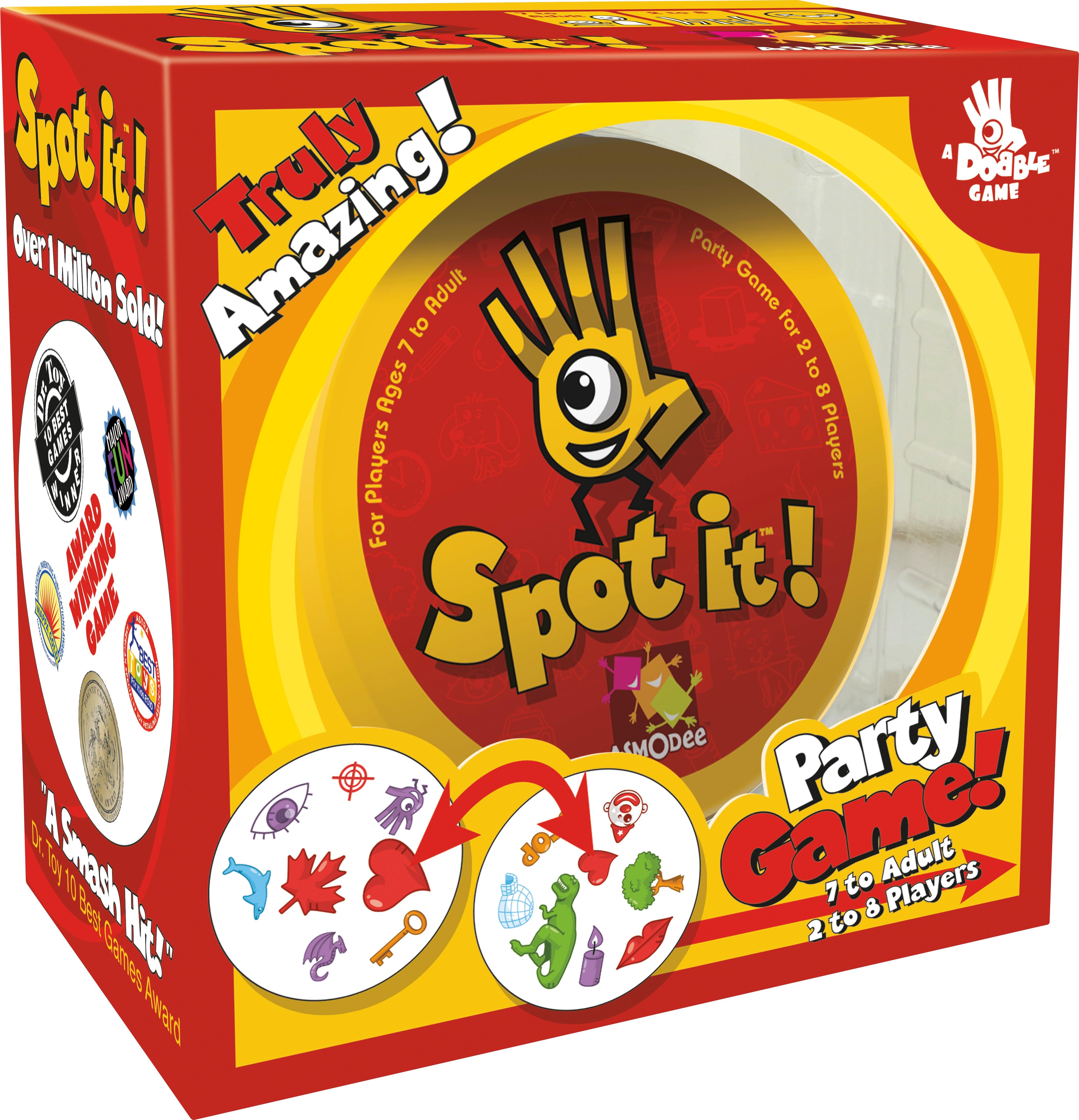 Angle View: Asmodee - Spot It! Board Game