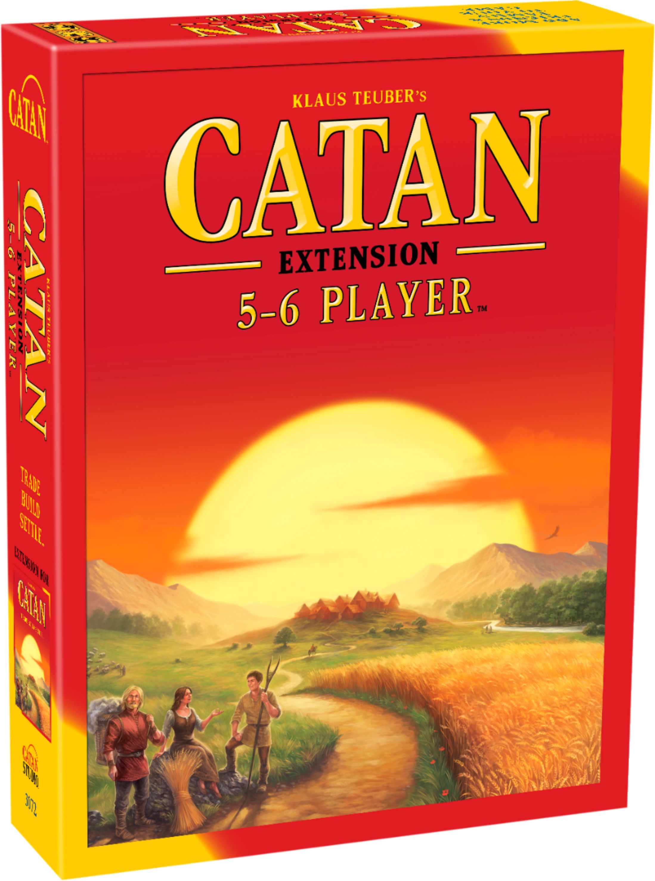Angle View: Catan Studio - Catan 5-6 Player Extension Strategy Board Game
