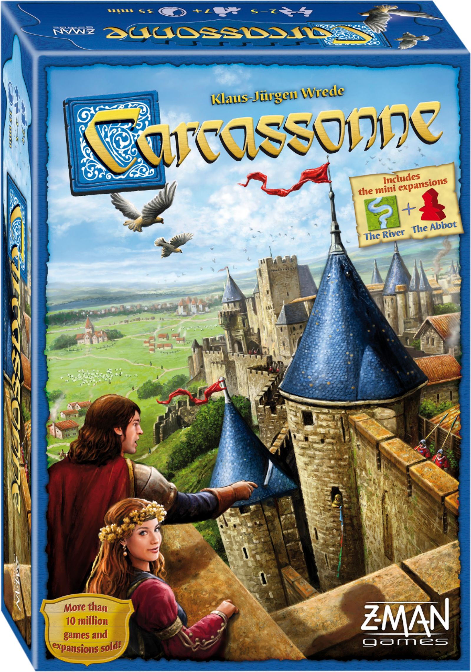 ZM7810 for sale online Z-Man Games Carcassonne Game Board