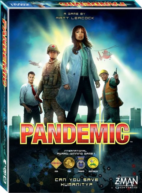 Front Zoom. Z-MAN Games - PANDEMIC.