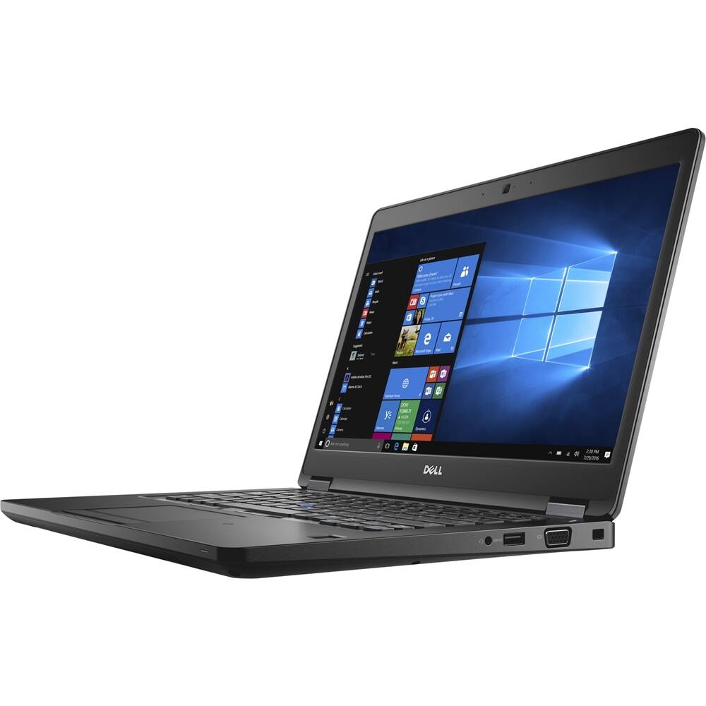 Dell - Latitude 14" Laptop - Intel Core i3 - 4GB Memory - 500GB Hard Drive - Black - Larger Front