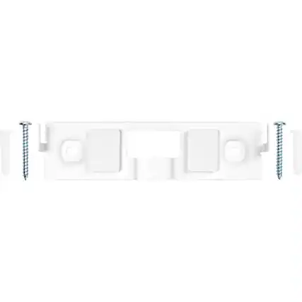 Front. Bose - OmniJewel Center Channel Wall Bracket - White.