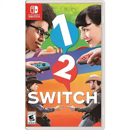 Front. Nintendo - 1-2-Switch. - E10+ (Everyone 10+)
