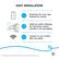 Easy Installation:
1. Download the Cync App, Powered by Savant.
2. Install the switch following the instruction manual included in the packaging.
3. Connect to your 2.4GHz WiFi and enjoy!
GE is a trademark of General Electric Company. Used under trademark license.