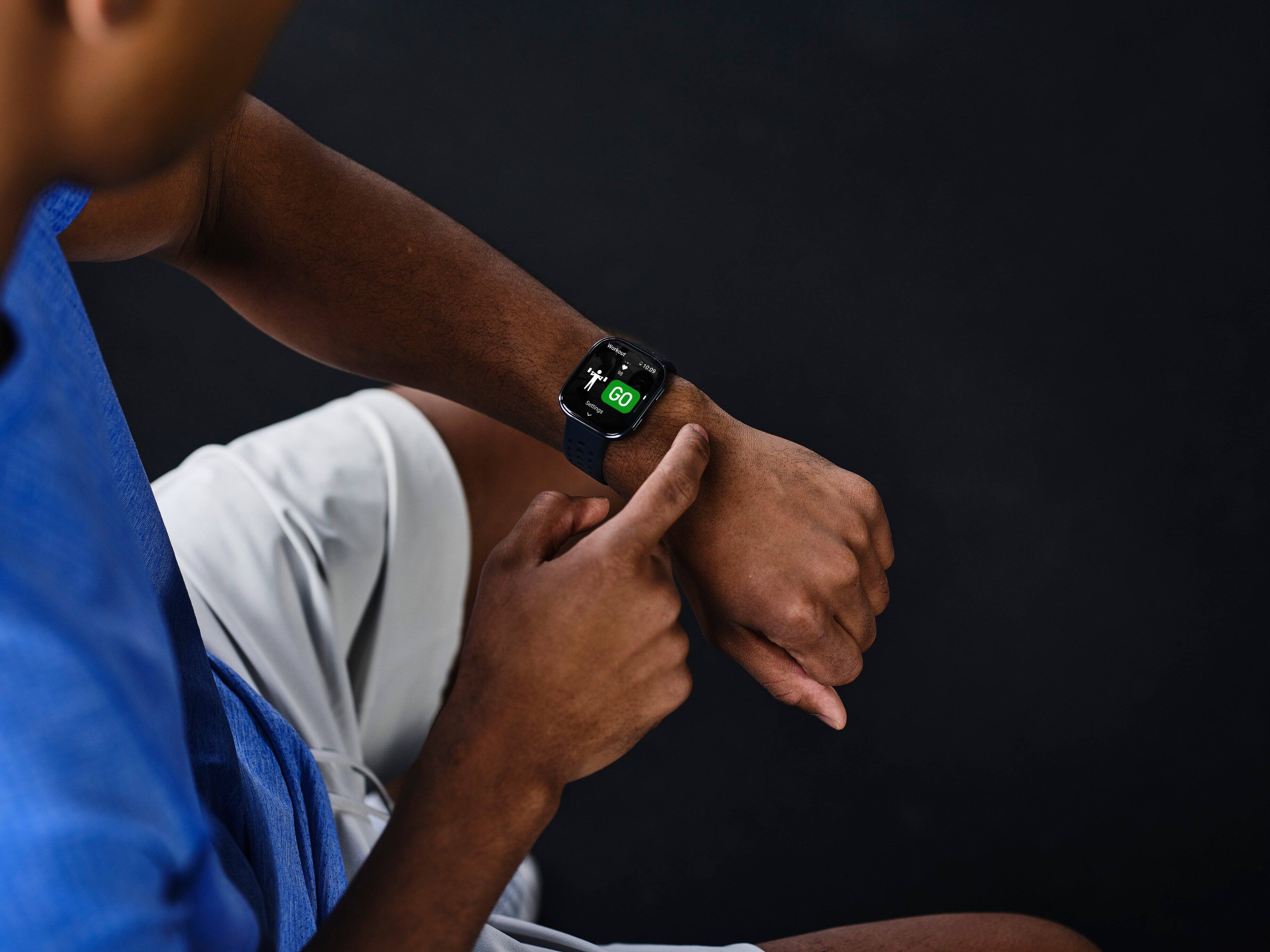 Alt View 13. Amazfit - Bip 6 Smartwatch 46mm Silicone - Stone.