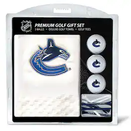 Team Golf - Vancouver Canucks Embroidered Golf Gift Set - Multicolor
